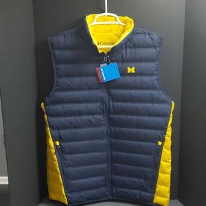 Michigan Columbia vest
